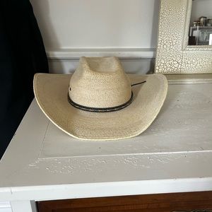 Stetson straw cowboy hat